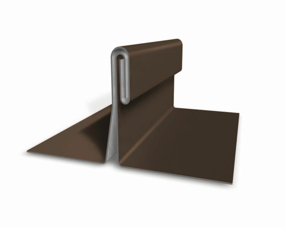 Aluminum Sheet Prefalz Roll 1000mm/60kg, Prefa - ALU P.10 1000X0.7 (60KG) BROWN NR 01 PREFA