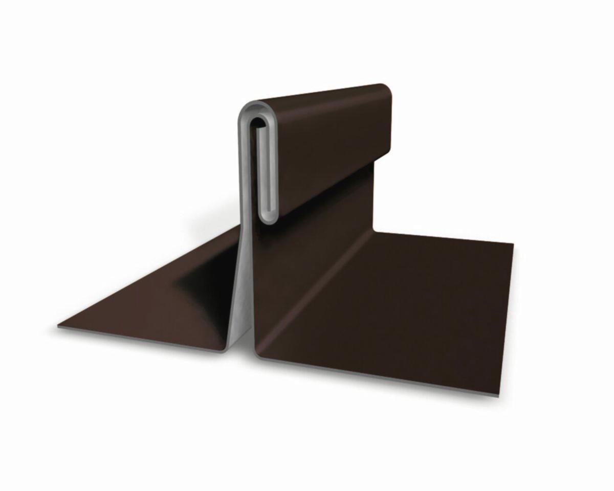 Aluminum Sheet Prefalz Roll 650mm/60kg, Prefa - ALU P.10 650X0.7 (60KG) NUT BROWN NR 11 PREFA