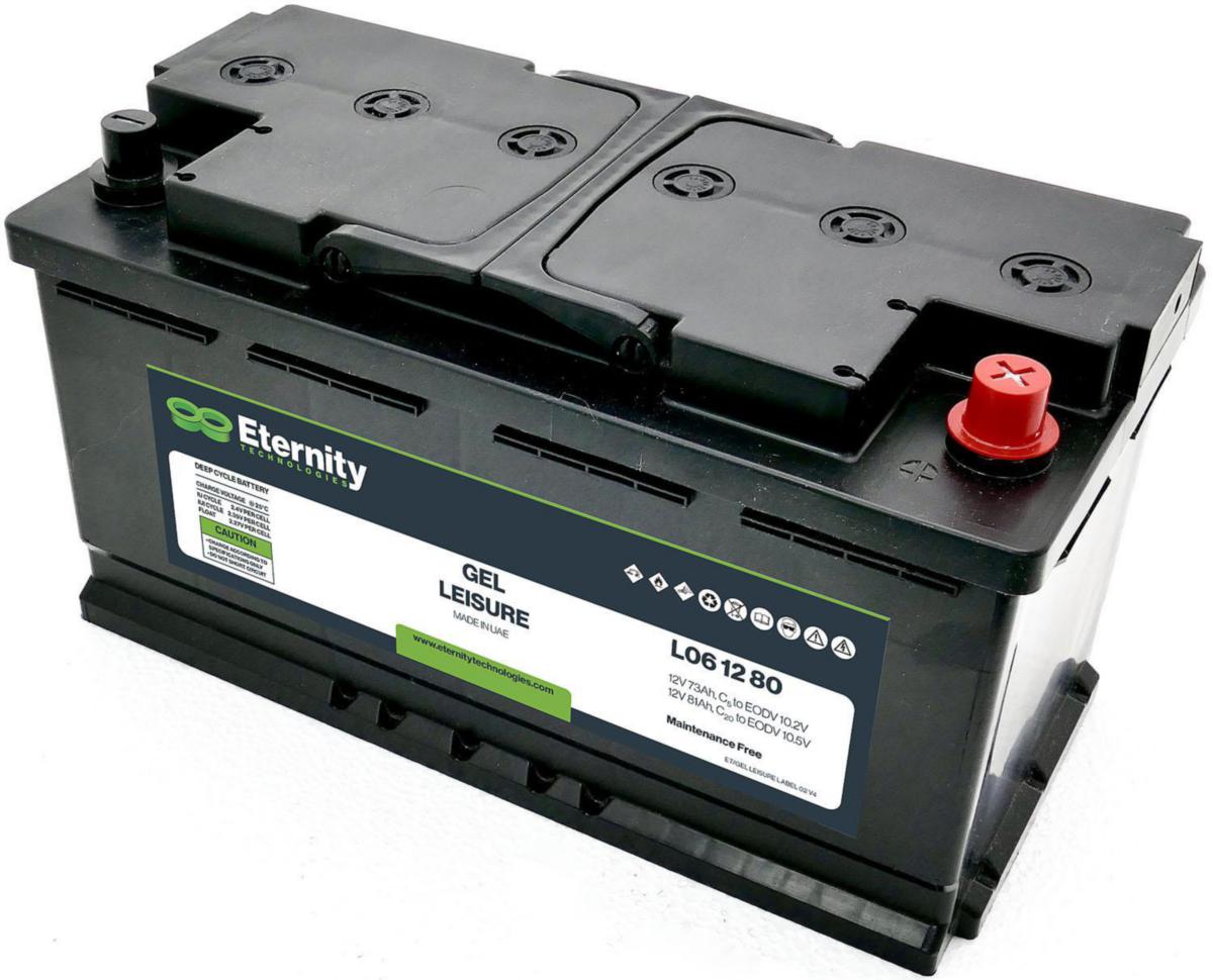Förbrukningsbatteri Eternity Gel - FÖRBRUKN.BATTERI 6V 240AH ETERNITY QUASAR QSRF-125