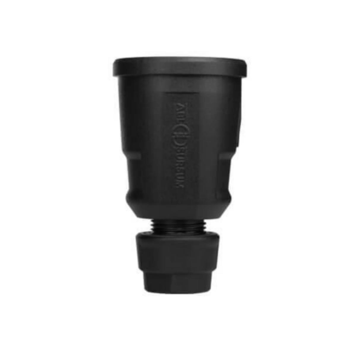 Coupler socket SCHUKO HIGHTECH - SKARVU.SCHUKU.BLACK+PETSK+CAP HOME, 16A,IP44