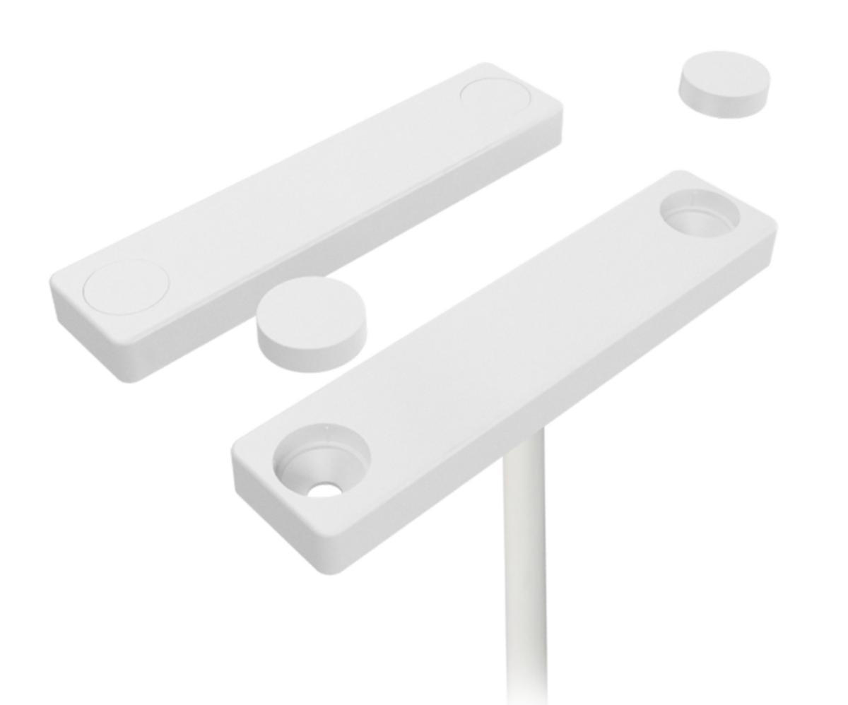 MC 740-PE Magnetkontakt utvändig Alarmtech - MAGNETKONT. TUNN. 2M UNDERIFR MC 740PE