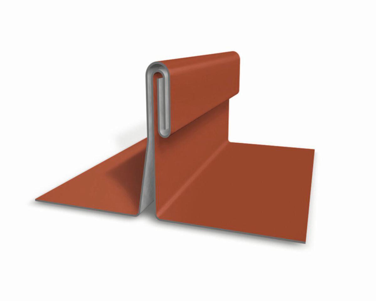 Aluminum Sheet Prefalz Roll 650mm/60kg, Prefa - ALU P.10 650X0.7 (60KG) BRICK RED NR 04 PREFA