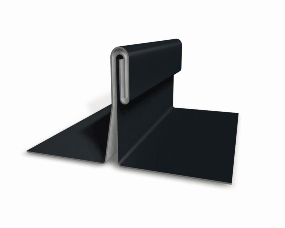 Aluminum Sheet Prefalz Roll 650mm/60kg, Prefa - ALU P.10 650X0.7 (60KG) BLACK NR 03 PREFA