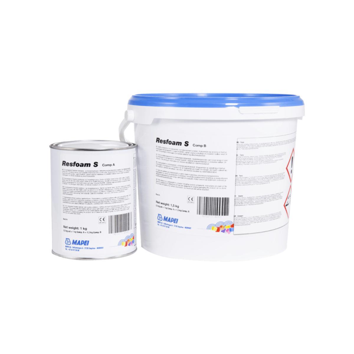Injection Rasin Resfoam S - INJECTION RESFOAM S MAPEI 2,5KG/SET 2-COMP