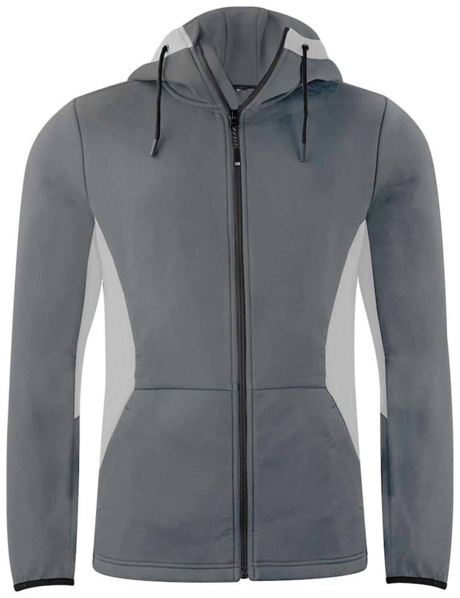 Huvtröja Cutter & Buck Pemberton 358418 helzip - HUVTRÖJA C&B PEMBERTON 358418 HELZIP PISTOL/GRÅ STL L