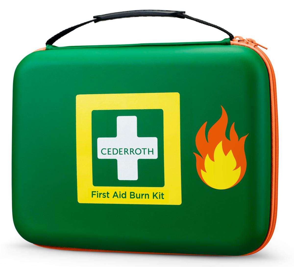 First Aid Kit Cederroth Burn Kit Bag - CEDERROTH FIRST AID BURN KIT BAG