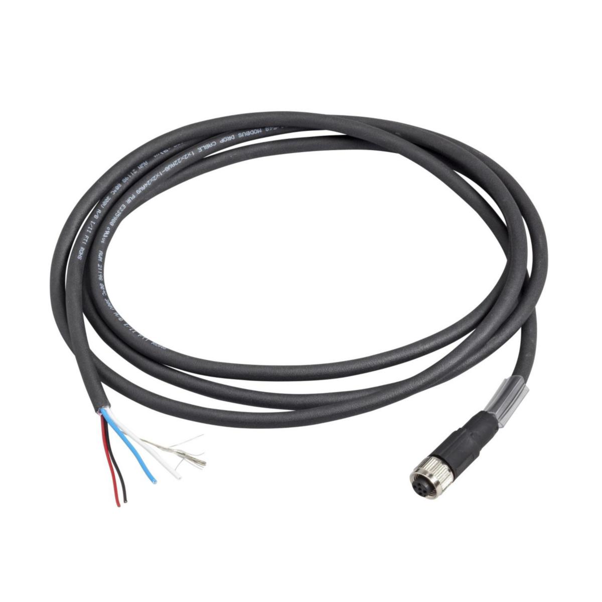 Kabel Modbus OsiSense XG - KABEL MODBUS M12 SKÄRMAD 5M TCSMCN1F5