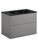 Möbelpaket Artic kommod 80cm med tvättställ, Gustavsberg