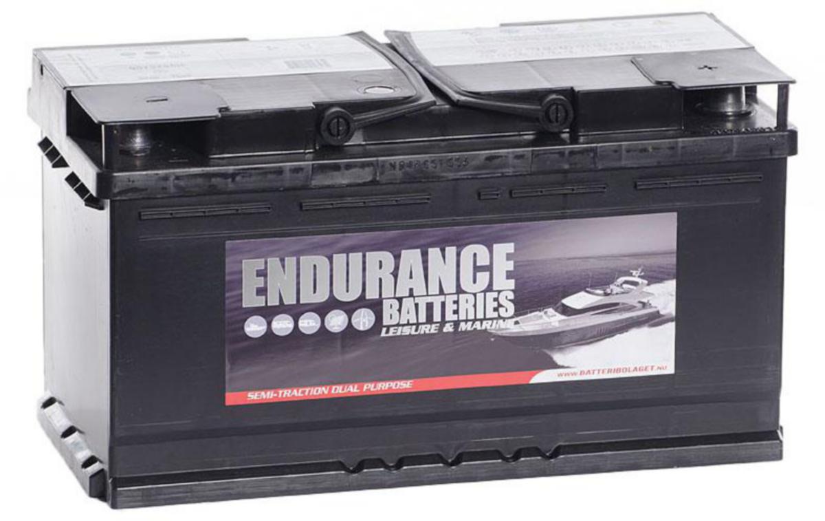 Fritidsbatteri Endurance Semi Traction - FRITIDSBATTERI 12V 90AH ENDURANCE SEMI TRACTION 95752