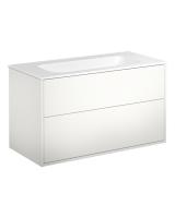 Möbelpaket Artic kommod 100cm med tvättställ, Gustavsberg