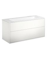 Möbelpaket Artic kommod 120cm med tvättställ, Gustavsberg