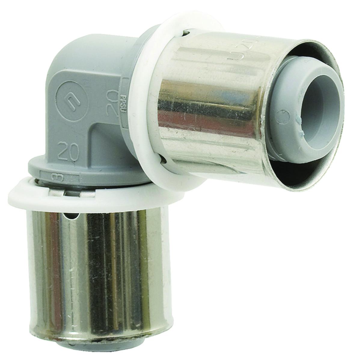 Press Elbow 90º PPSU, Uponor - UPONOR S-PRESS COMPOSITE ELBOW PPSU 40-40