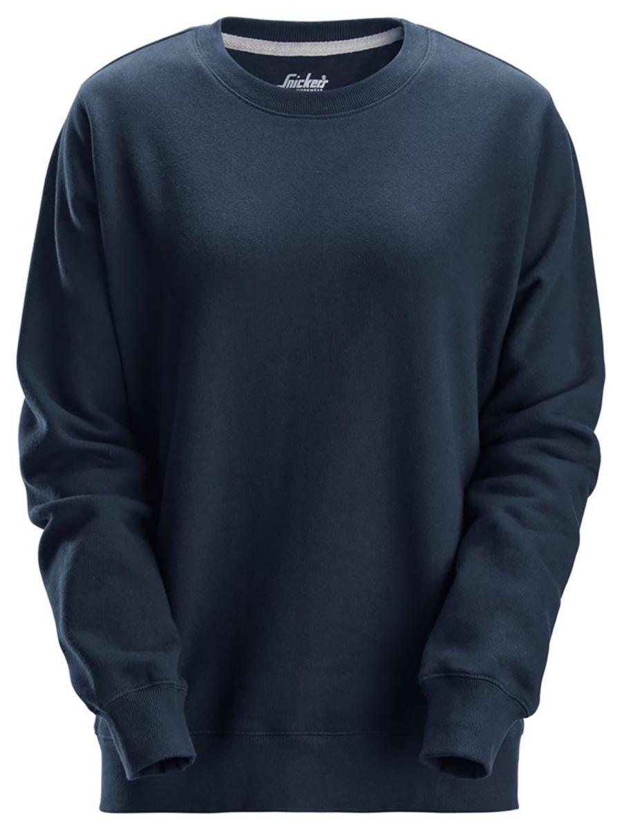 Tröja Snickers 2827 Dam - TRÖJA SNICKERS 2827-9500 DAM RUNDHALS MARINBLÅ STL XL