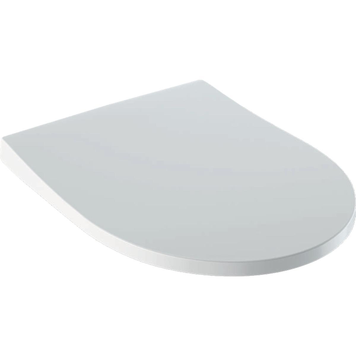 WC-sits iCon hårdsits Soft-close tunn design, Geberit - GEBERIT ICON WC-SITS TUNN. SC QR. FASTSÄTTNING UPPIFRÅN. VIT