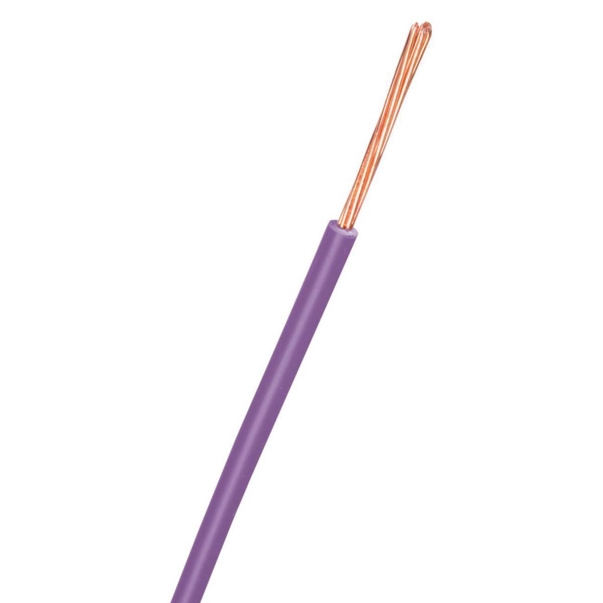 Installation cable FQ Easy (S07Z1-R) 450/750 V Dca, Nexans - FQ EASY 1.5 450/750V VIOLET R100