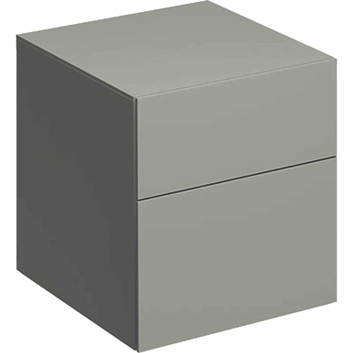 Sidoskåp Xeno² med 2 låda, Geberit - GEBERIT XENO² SIDOSKÅP B45.H51.T46.2.GRÅ/BEI. 2 LÅDOR