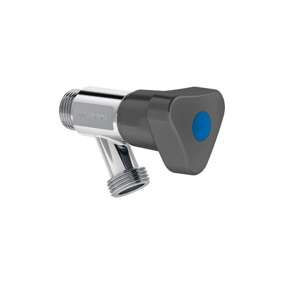 Tappventil för vägg kort med backventil Blyfri, Trio - TRIO TAPPVENTIL G15 KORT MED BV ,SKYDDSMODUL EB