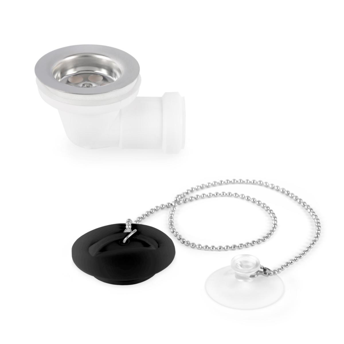 Bottenventil i vinkel, Jafo - BOTTENVENTIL TILL BADKAR (UTL.VINKEL M RFR SIL PROPP)