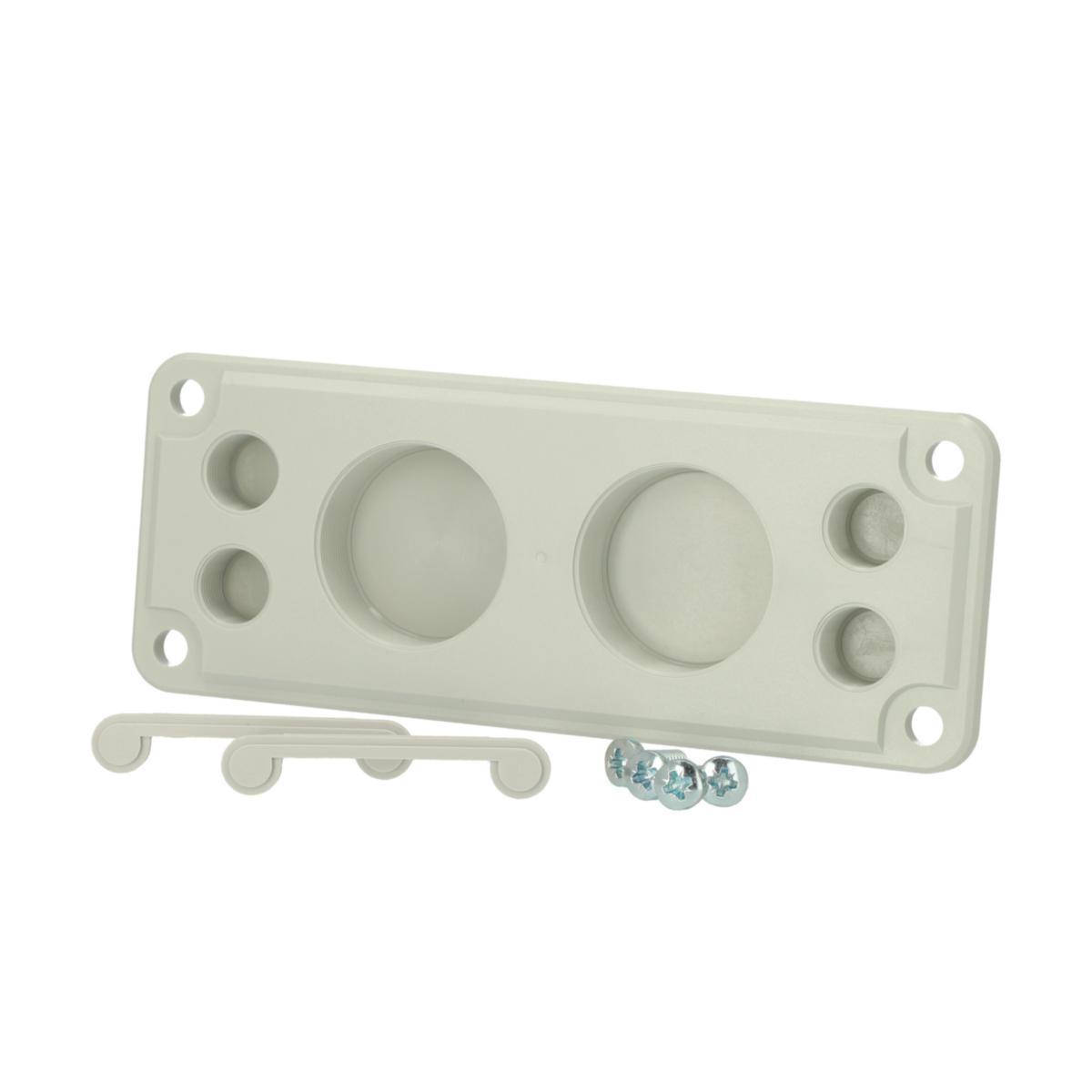 Flänsar MB gängade med knock-out i botten, metriska - KABELFLÄNS/K-O FL21 MB 10861 SET