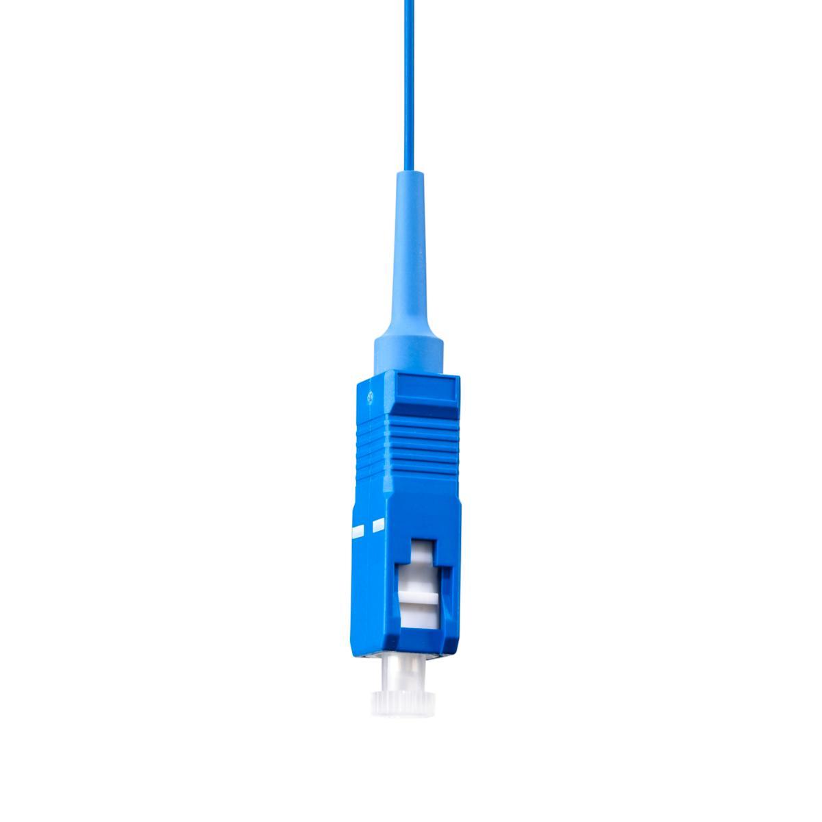 Fibersvans pigtail Singelmode G652D blå - PIGTAIL SC/UPC SM 1.5M EM-PSU-0015-FTTX