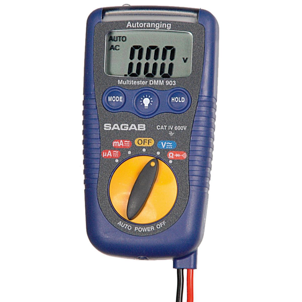 Digital multimeter DMM902/903/904 - MULTIMETER DIGITAL DMM 903 0