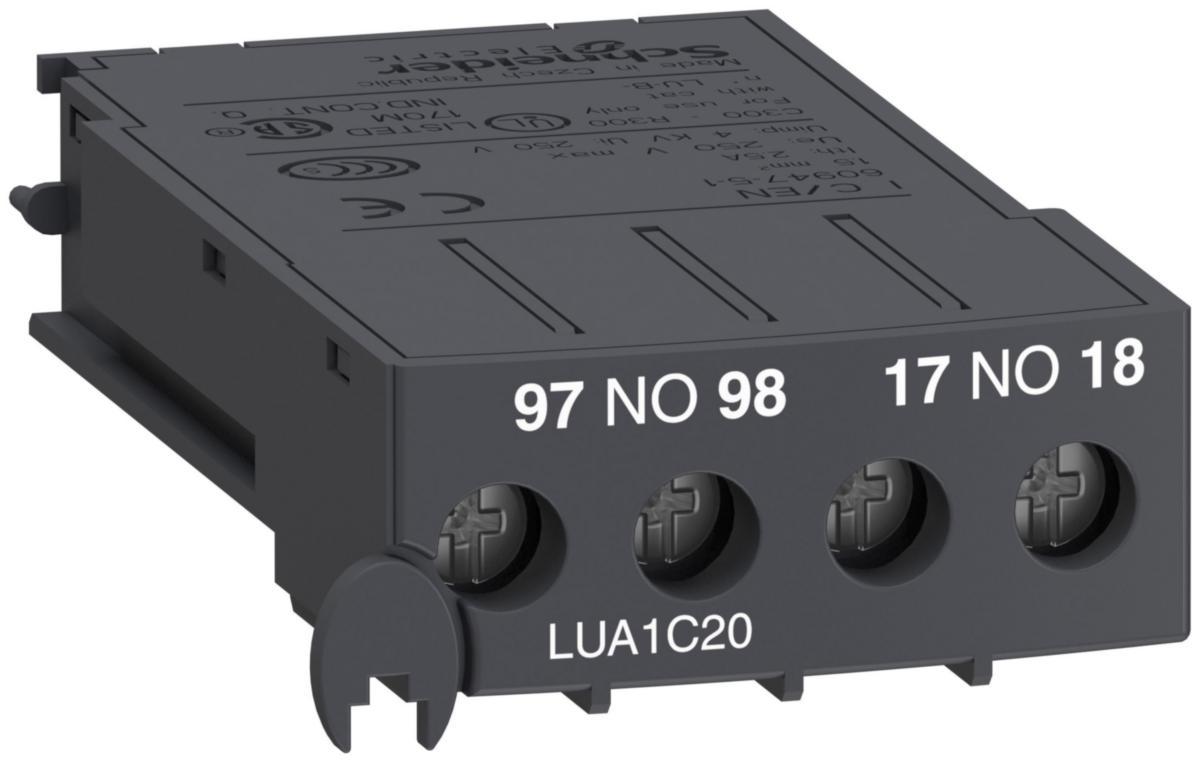 Signalkontaktblock LUA - SIGNALKONTAKT N/O UTLÖST+START LUA1C20