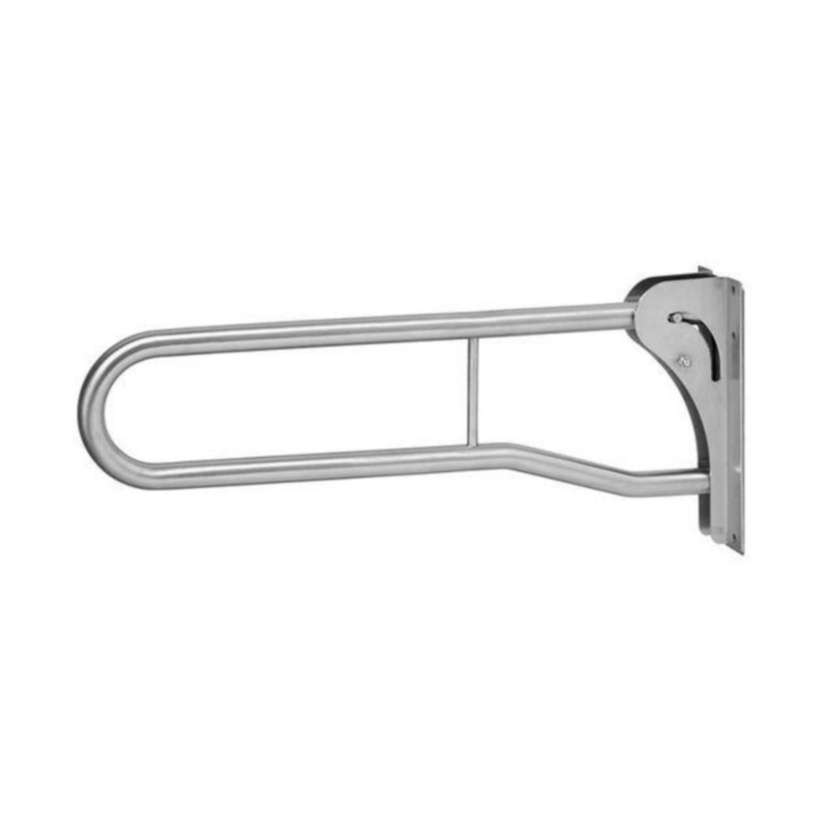 Toilet arm support 40134 - TOILET ARM SUPPORTS FUTURA FOLD-UP STEEL L715XH300 40134