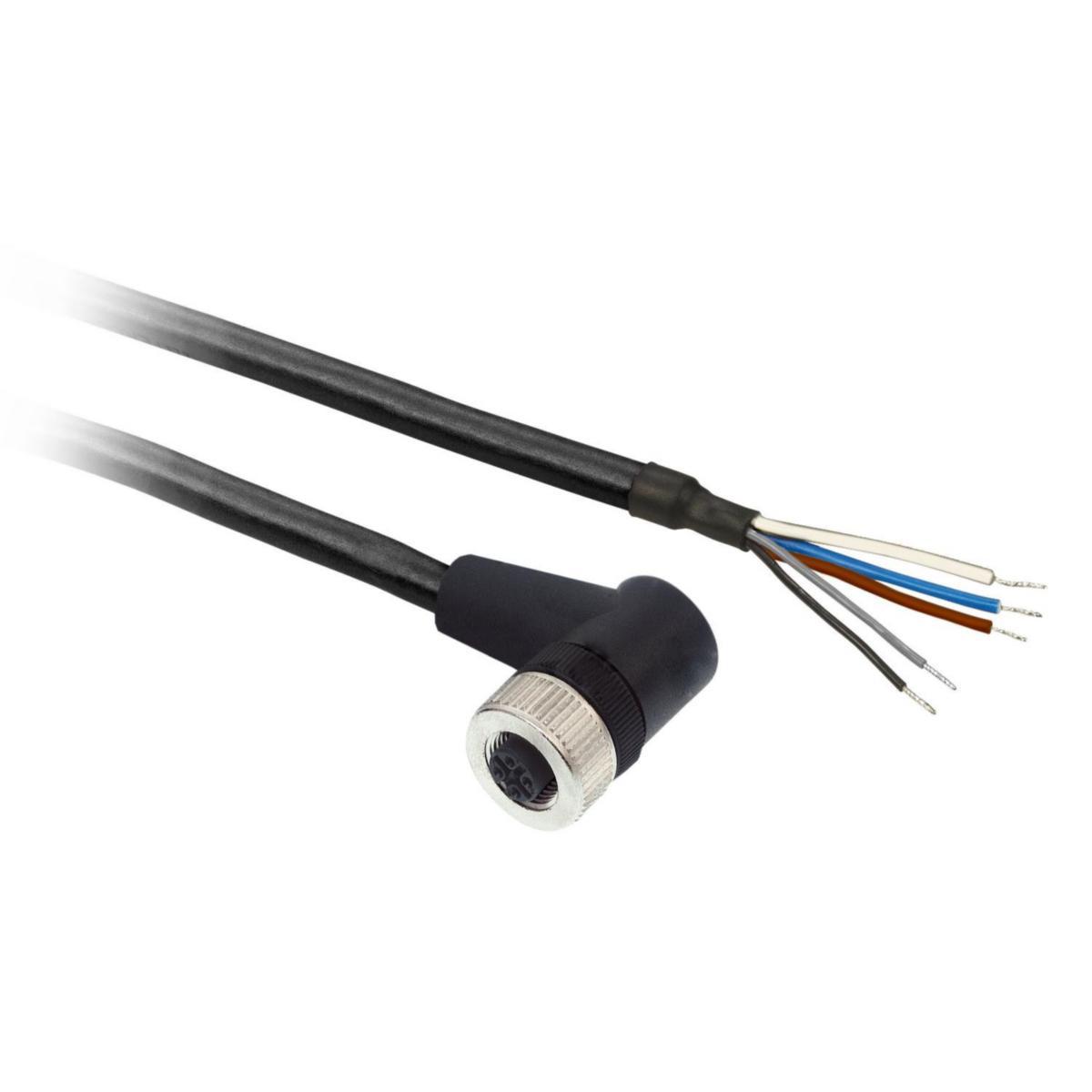 Kabel och kontaktdon PUR XZCP - KABEL M12 PUR HONA 5-POL 5M XZCP12V12L5