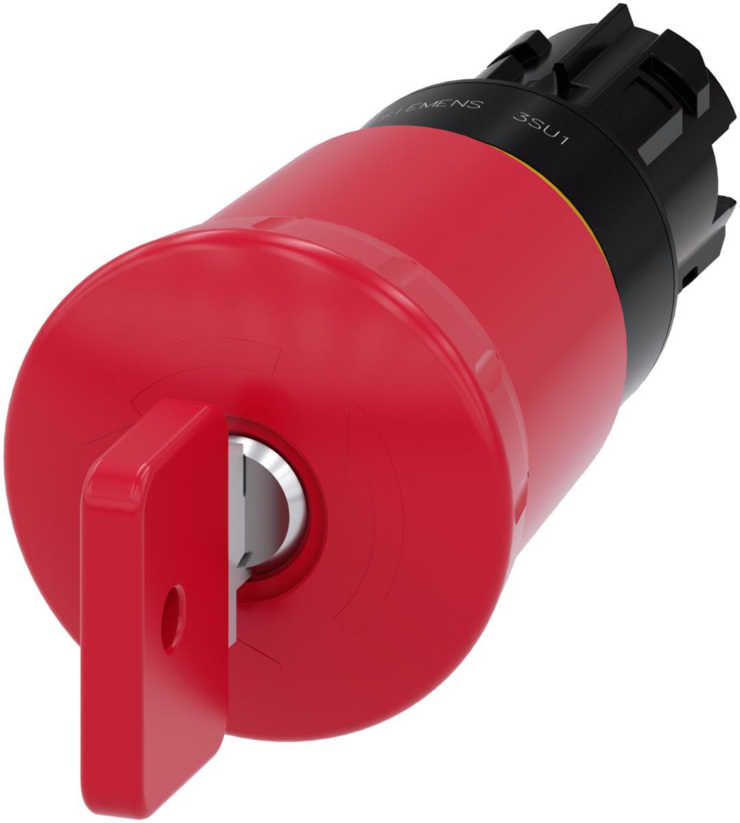 Svamptrycke plast 3SU1000 - NÖDSTOPPKNAPP 40MM RÖD NYC OMR 3SU1000-1HQ20-0AA0