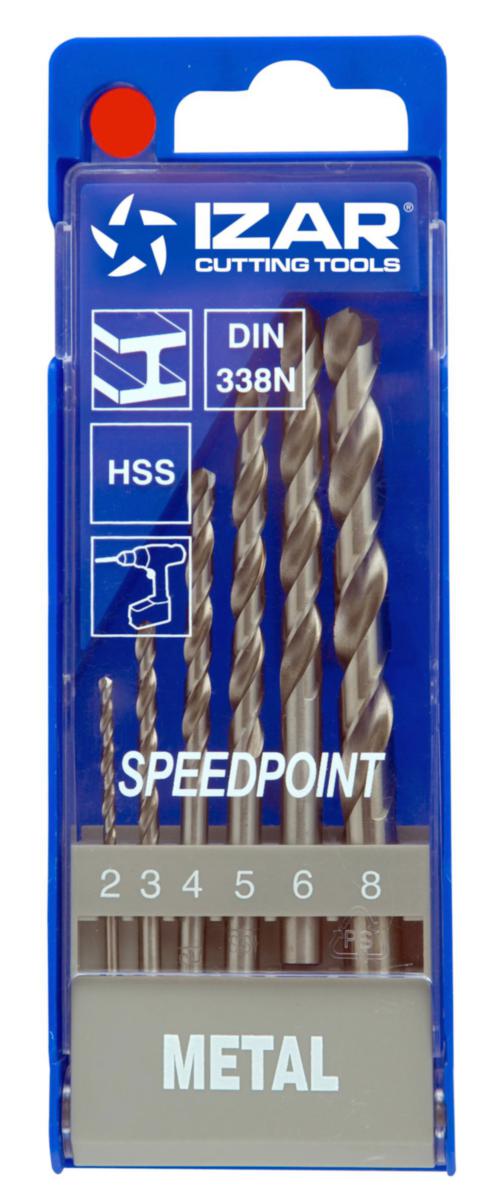 Borrkassett IZAR 1462-1013 HSS - BORRKASSET IZAR 1462 2-3-4-5-6-8 HSS (1013)