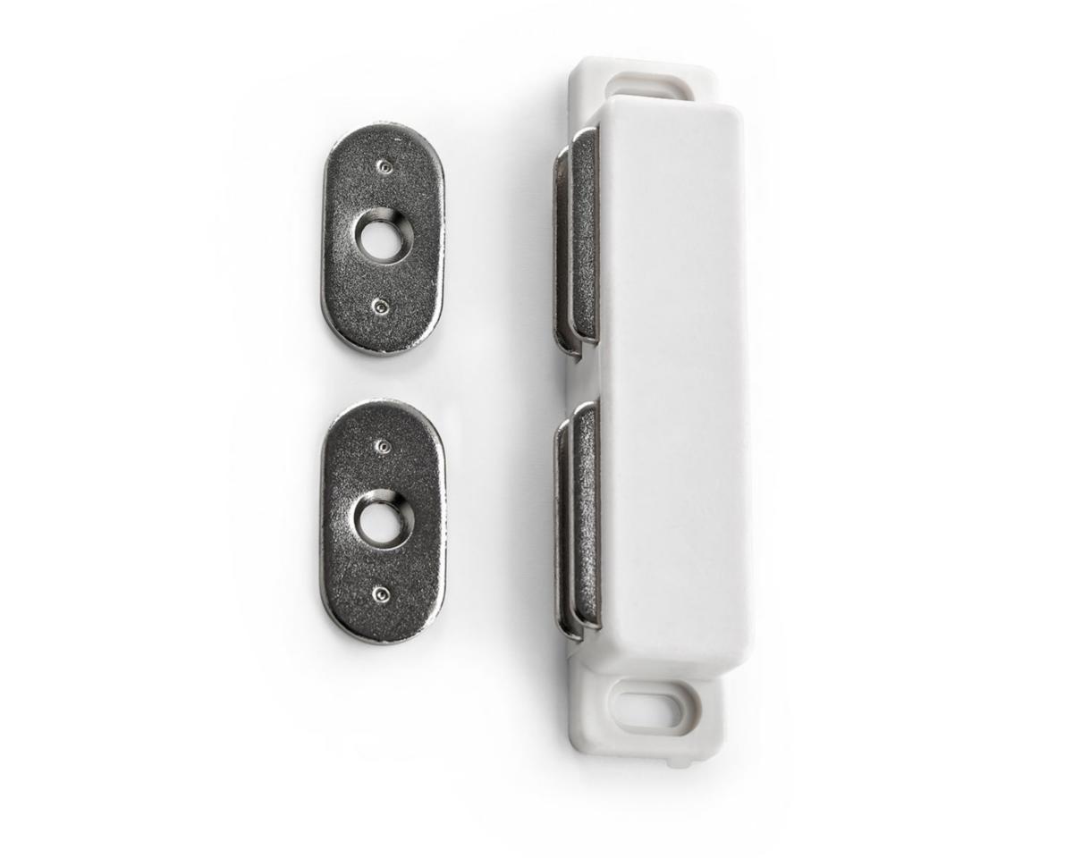 Magnetic lock A2028 - MAGNETIC LOCK A2028 WHITE TENSILE FORCE 2X4KG SB