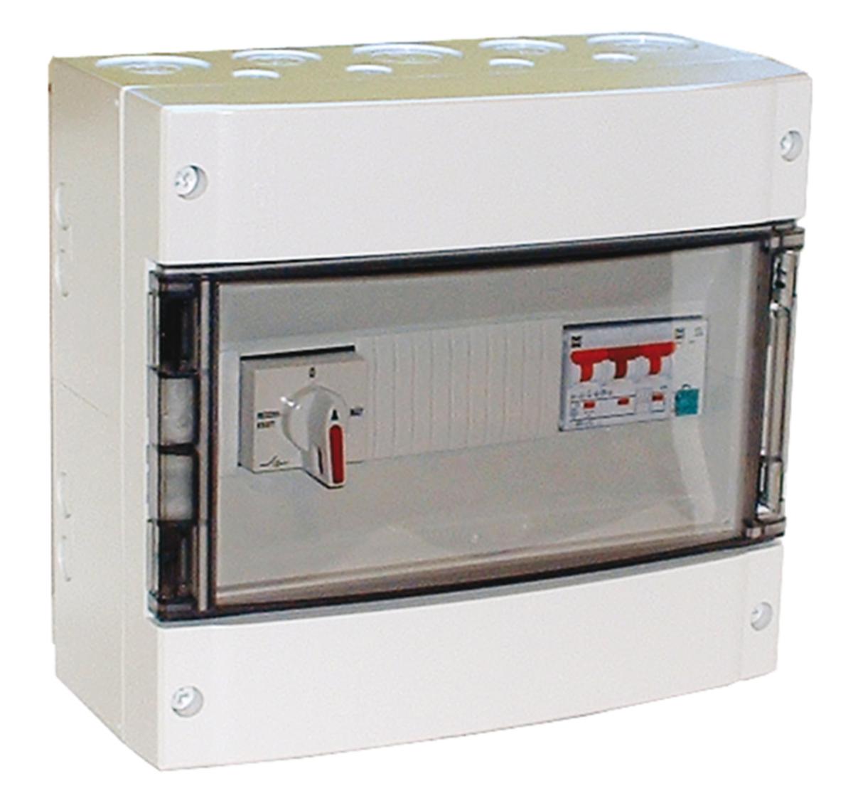 Reservkraftomkopplare 3-polig i normkapsling - RESERVKRAFTSOMKOPPL 3-POL 25A SE2.KG20B.T903/S-A544.*ST