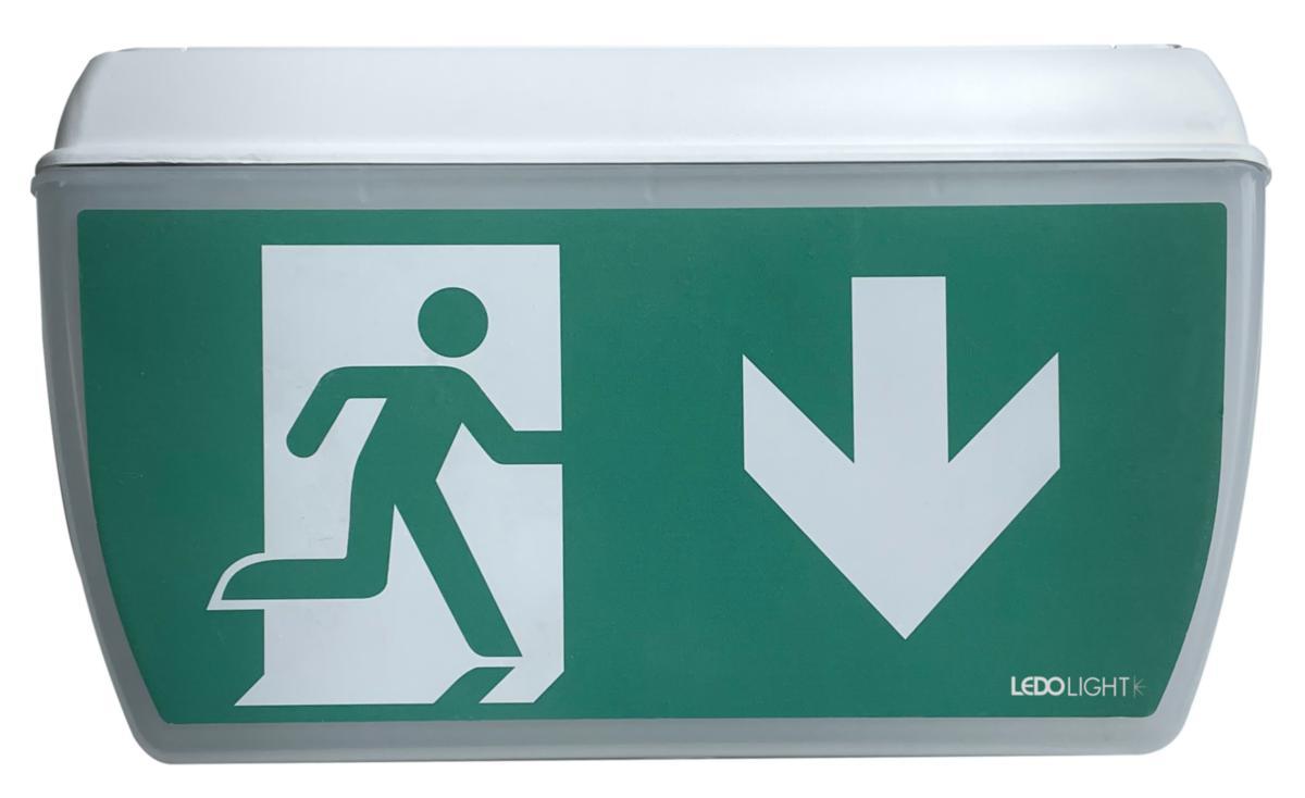 Hänvisningsarmatur LedTrio 28m - NÖDBE 28M KOMPLETT LEDOTRIO