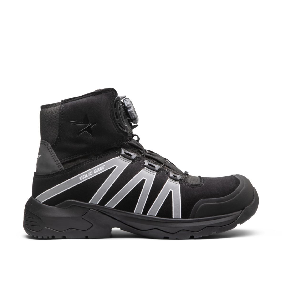 Skyddskänga Solid Gear Onyx - SKYDDSKÄNGA SOLID GEAR ONYX HALVKÄNGA BOA S3 SVART STL 44