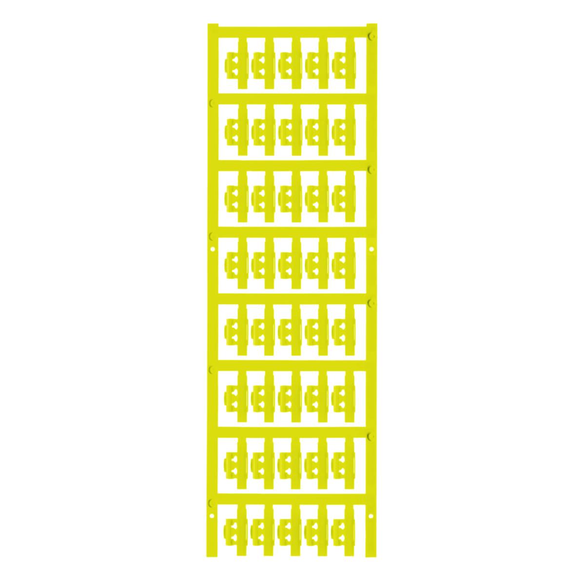 Kabel- och ledningsmärkning Multicard SFC - MÄRKKARTA SFC 0/21 GUL 40TKN ARK = 40ST