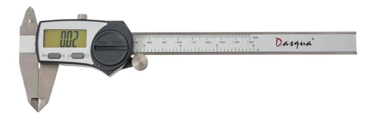 Caliper Dasqua Absolute digital IP67 - SKJUTMÅTT DASQUA DIGITALT IP67 150MM