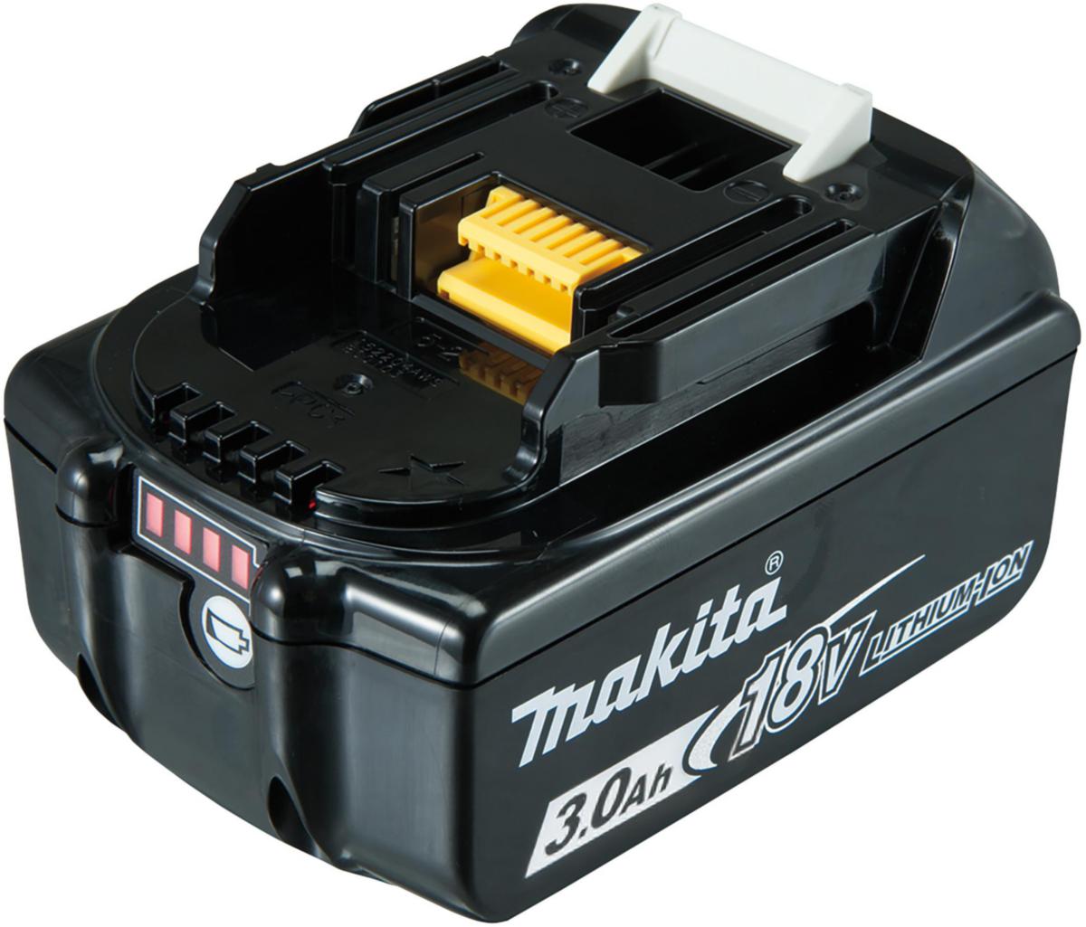 Batteri Makita BL1830B - BATTERI MAKITA BL1830B 18V 3,0AH LI-ION MED INDIKATOR