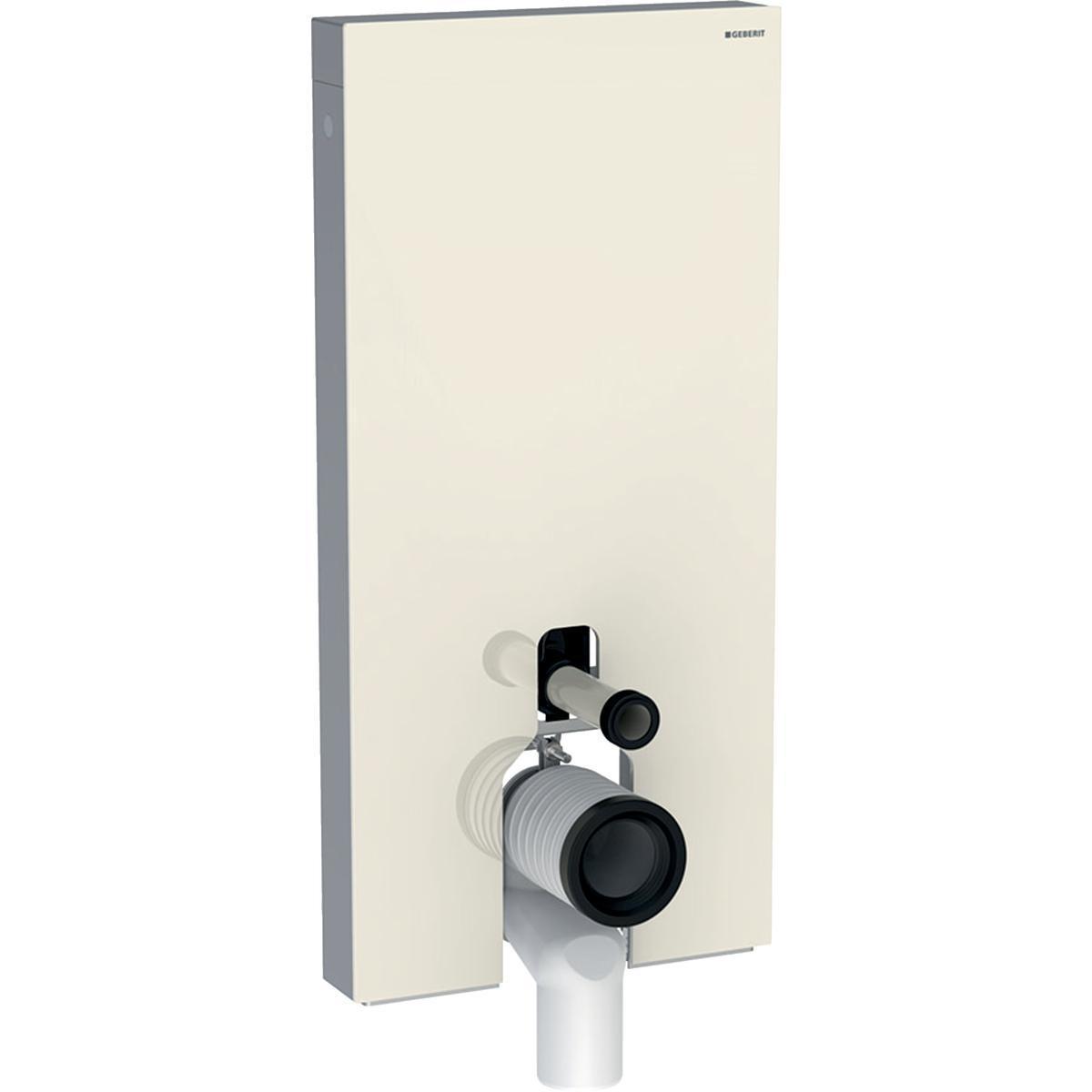 WC-modul Monolith Golv Höjd 101cm, Geberit - GEBERIT MONOLITH WC-MODUL H101 GOLV, GLAS SANDGRÅ