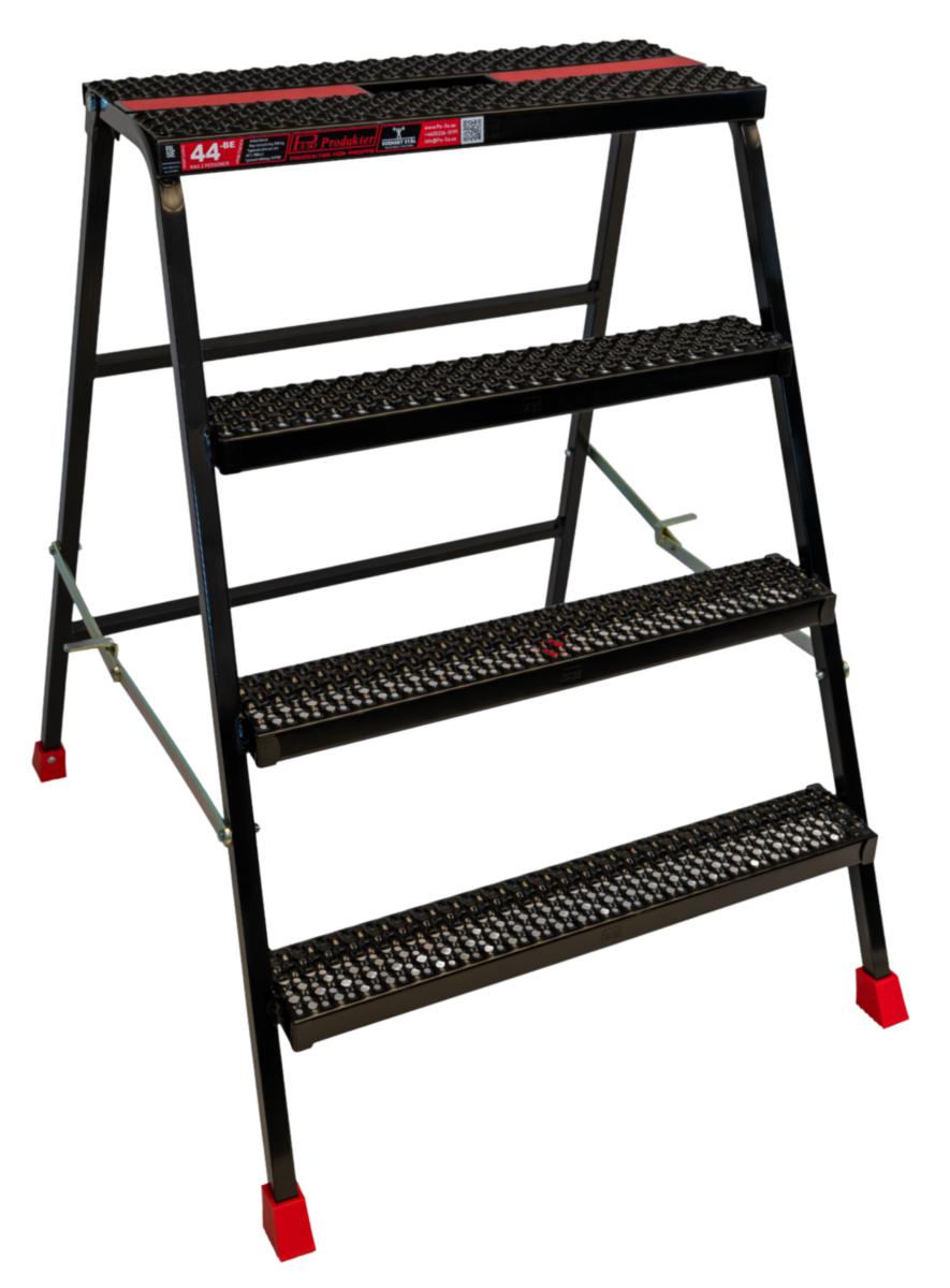 Arbetsbock Pa-So enkel - ARBETSBOCK PA-SO 44 BLACK EDITION 4 STEG ENKEL 940MM