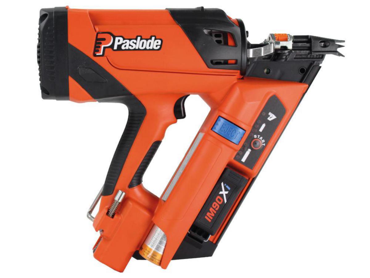 Straight Nailer Paslode IM90XI Li - BRAD NAILER PASLODE IM90XI LI GAS 80ML FOR 51-90MM RD-NAILS