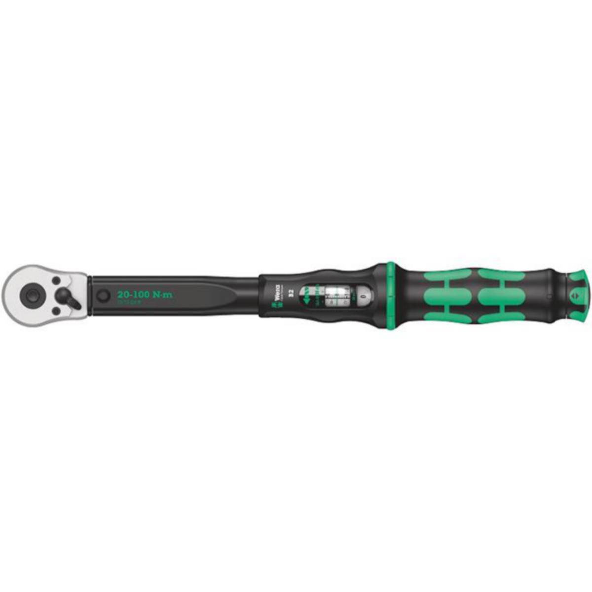 Momentnyckel Wera Click-Torque B 2 - MOMENTNYCKEL WERA 3/8" CLICK- TORQUE B 2 20-100NM