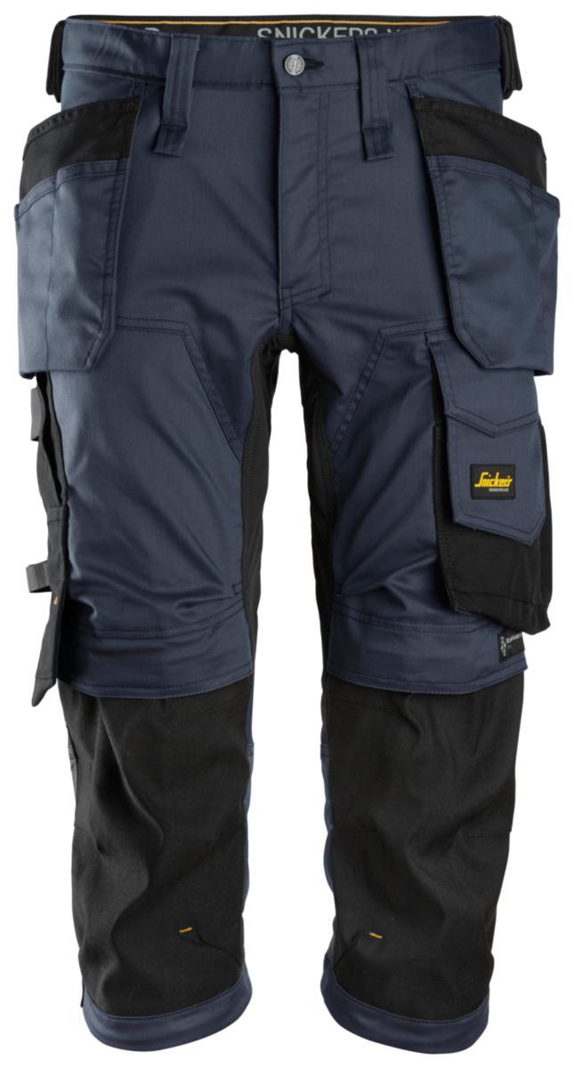 Capri Pants Snickers 6142 Allround Work - Pirate Trousers 6142 navy/blac Snickers Workwear