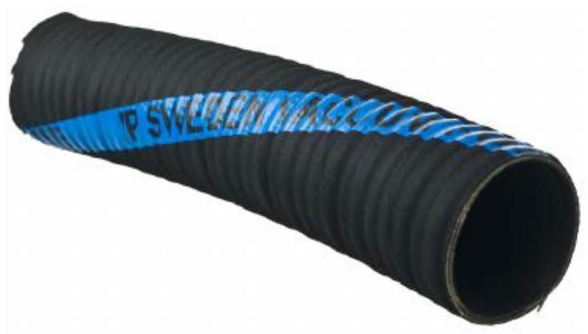 Utsugningsslang - UTSUGNINGSSLANG 16057 127MM SVART 1M