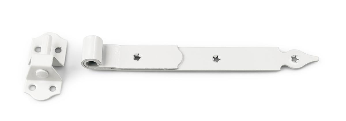 Hakgångjärn Habo 214 - HAKGÅNGJÄRN HABO 214 SVART 500X30X3MM PAR SB2