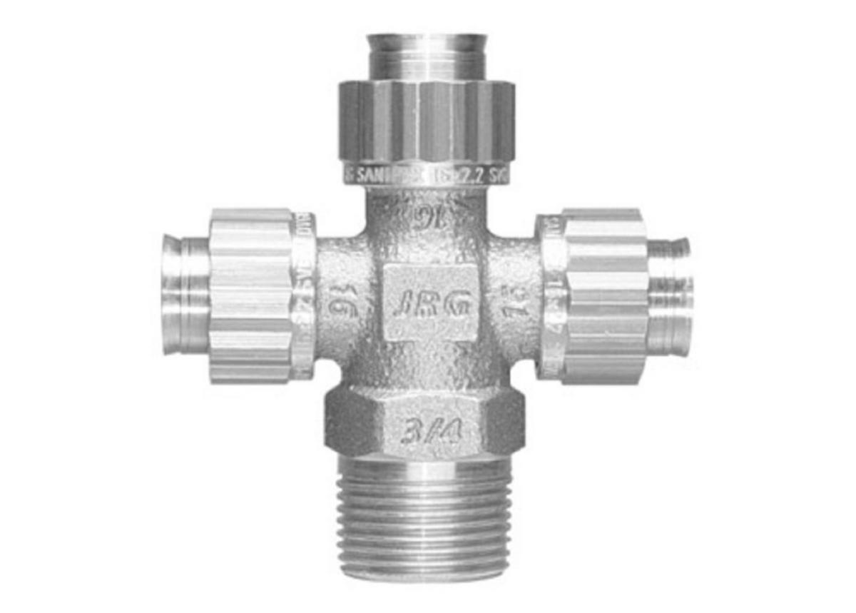 Kors t-rör, Sanipex Classic - KORSRÖR D16-16-16XR15 SANIPEX CLASSIC 5479.908