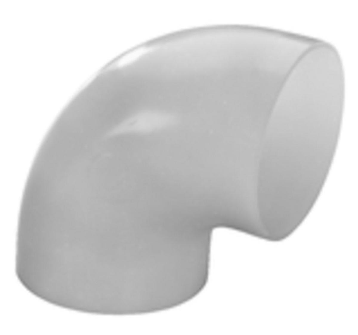 Böj 90GR. SYGEF-PVDF-Standard svetsände, Georg Fischer - 50DN40 BÖJ 90° TYP S PVDF PN16