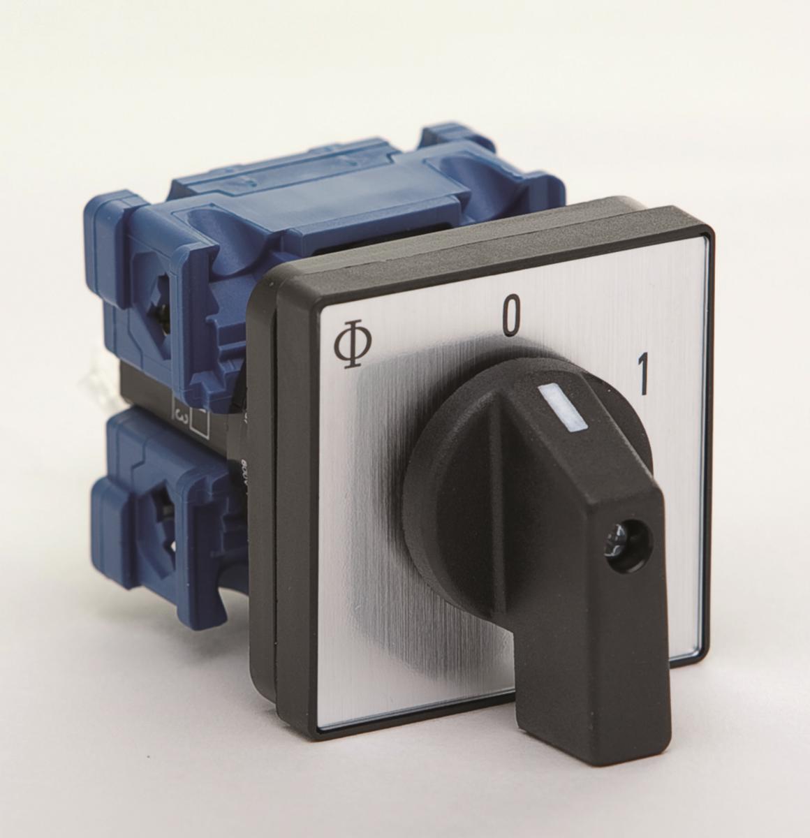 Strömbrytare 0-1, 1-pol - BRYTARE 1-POL 25A 5-HÅL CH16.A200.E-V