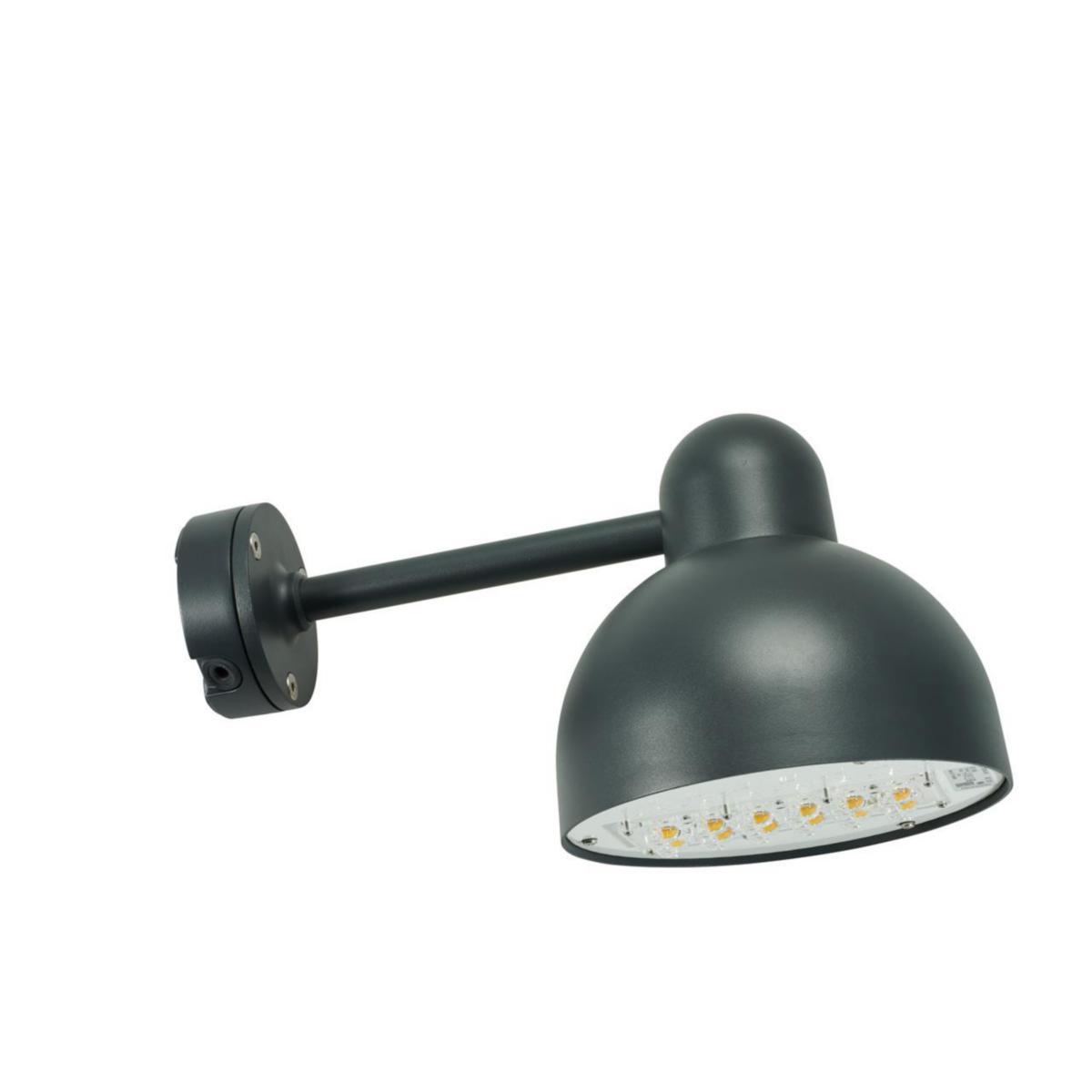 Väggarmatur Koster LED Asymmetrisk - VÄGGARM 14,4W 1975LM 3K GR KOSTER 1810