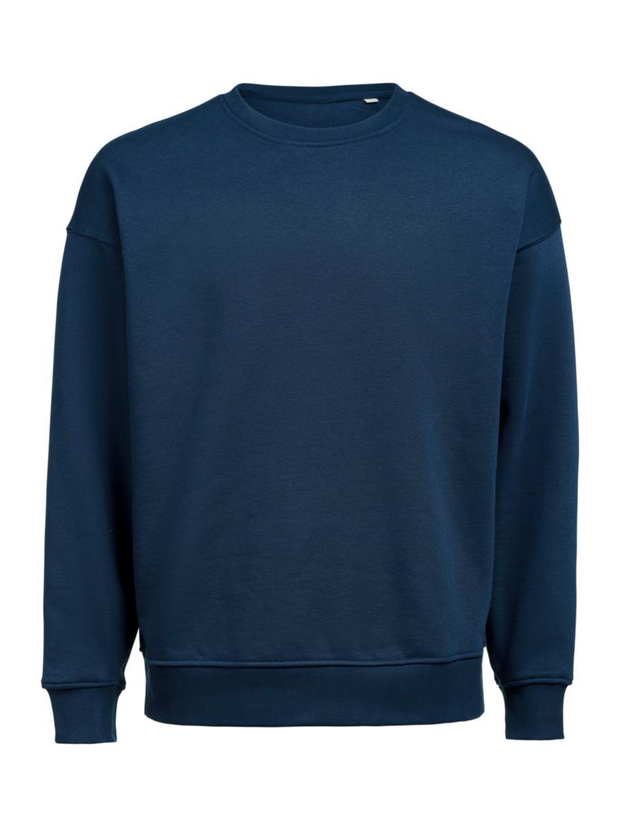 Tröja UM 3430020 Loose - TRÖJA UM 3430020 LOOSE FIT UNISEX MARINBLÅ STL M