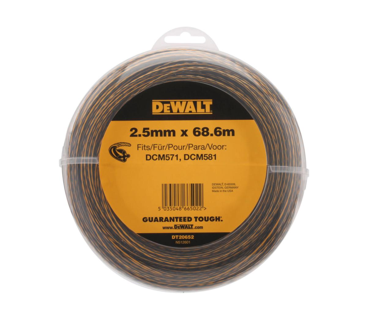 Trimmer line DEWALT DT20652 - TRIMMER LINE DEWALT DT20652 2,5MMX68,6M